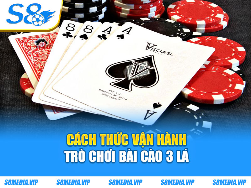 Cách thức vận hành trò chơi bài cào 3 lá