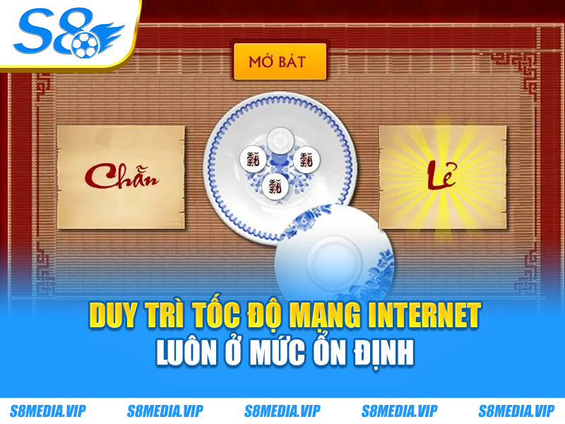 Duy trì tốc độ mạng internet luôn ở mức ổn định