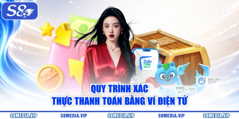 Quy trình xác thực thanh toán bằng ví điện tử